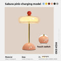 Retro Transparent Glass Table Lamp