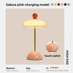 Retro Transparent Glass Table Lamp