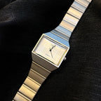New arrival sugar cube watch for women, small and exquisite high-end luxury niche watch, 2024 new style workplace women's watch