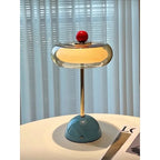 Retro Transparent Glass Table Lamp