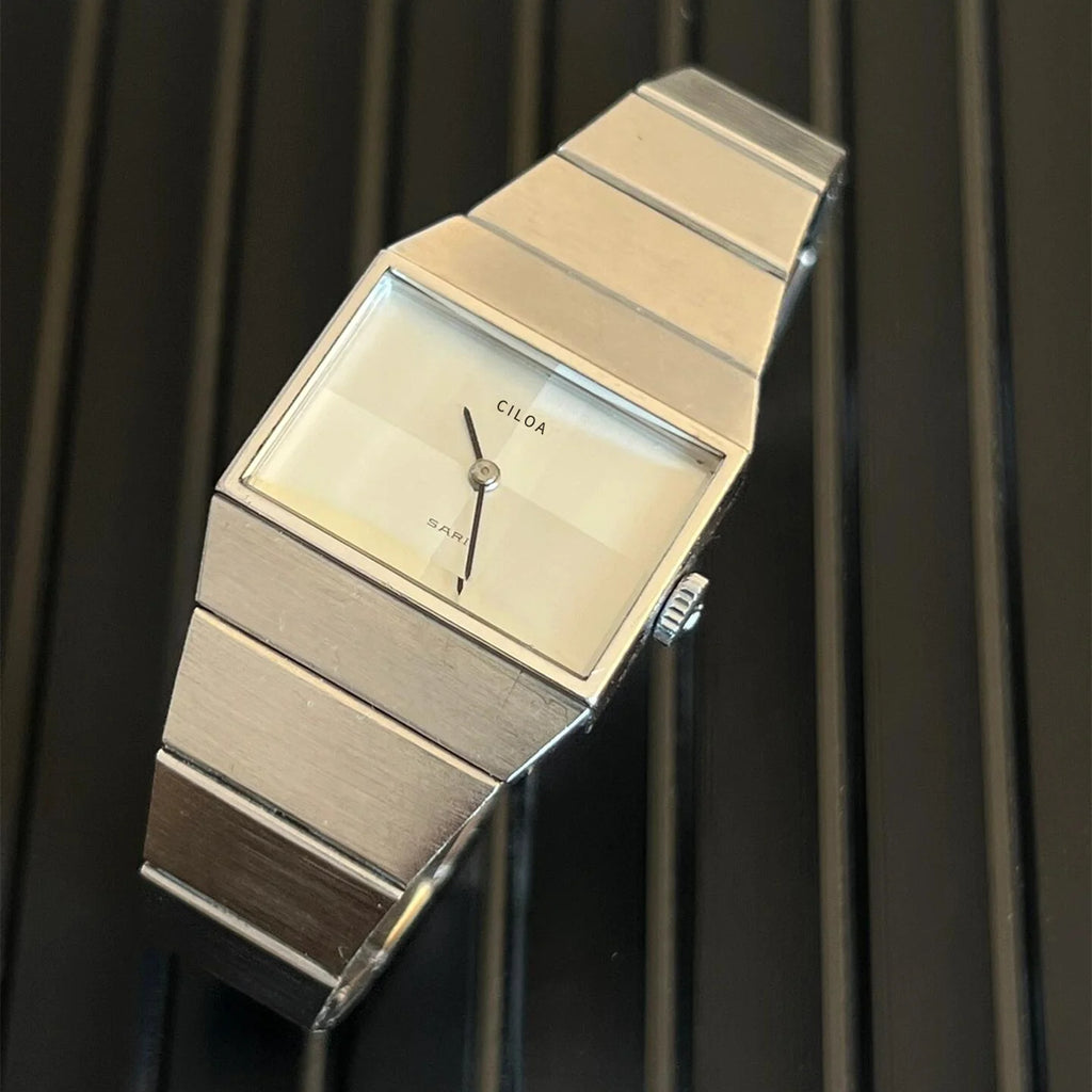 New arrival sugar cube watch for women, small and exquisite high-end luxury niche watch, 2024 new style workplace women's watch